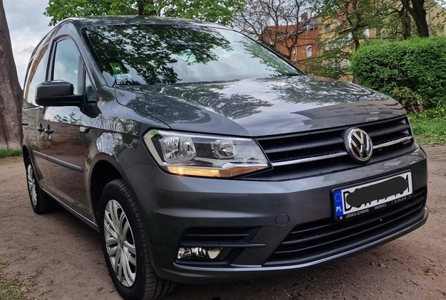 Volkswagen Caddy cena 88000 przebieg: 70000, rok produkcji 2018 z Wałbrzych małe 79